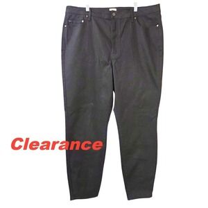 Herizon Black Stretch Straight-Leg Pants – Women's‎ 20W / 30 Inseam (NWOT)